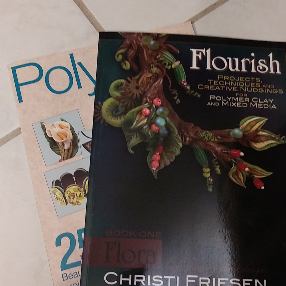 Polymer clay books